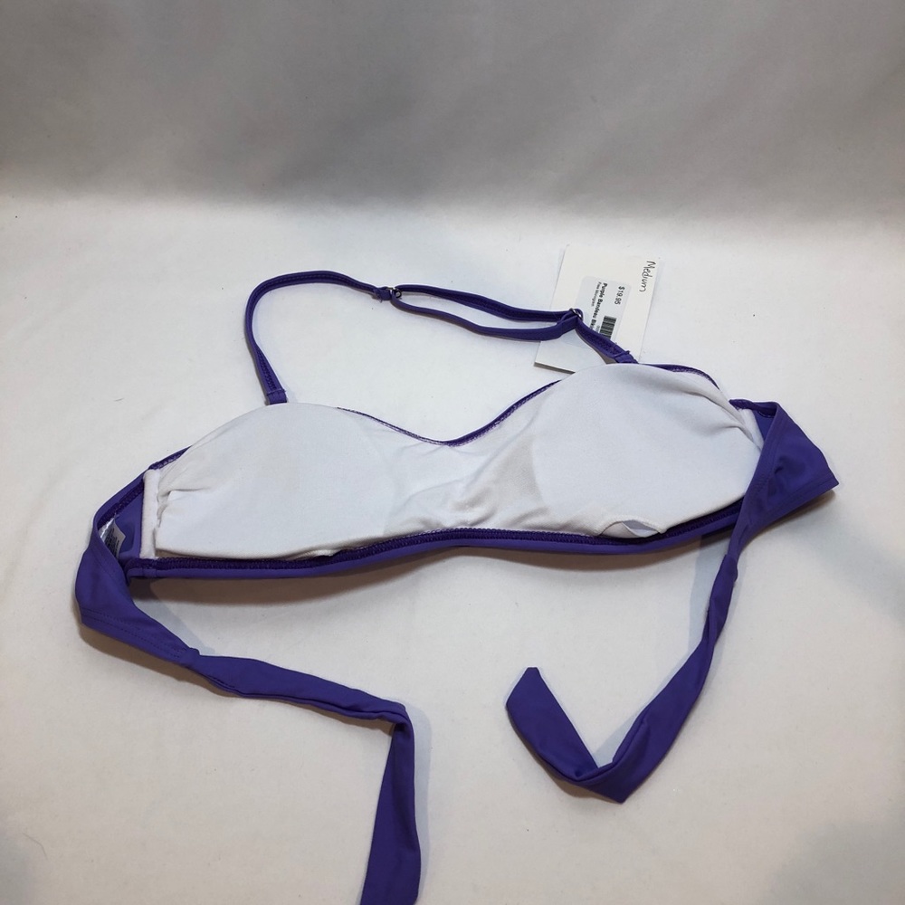 New Light Purple Bandeau Bikini Top - Picture 3 of 3